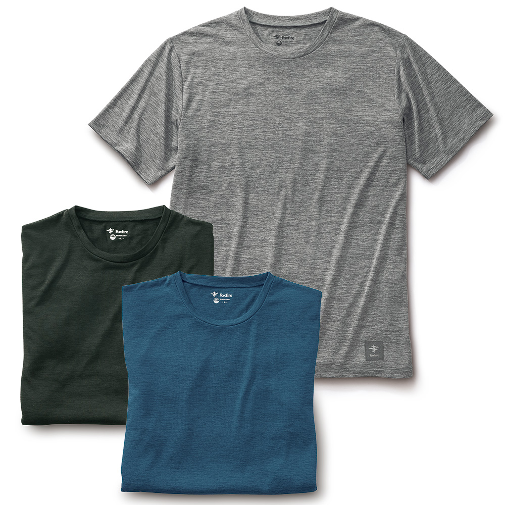 吸汗速乾･半袖Tシャツ／3色セット