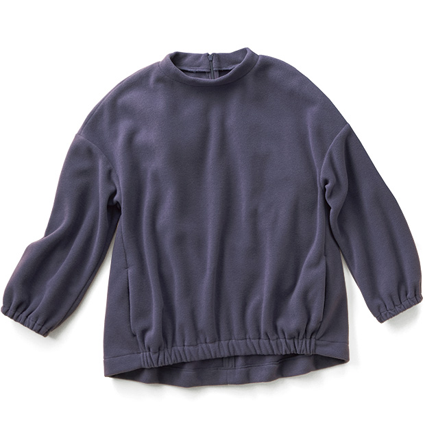 トスカーナフリース･デザインプルオーバー