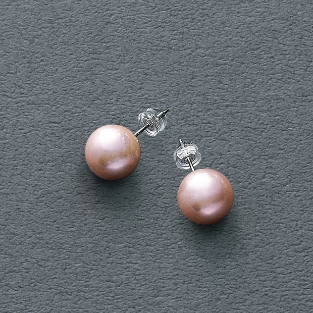 大珠バロック淡水パール･イヤリング／ピアス