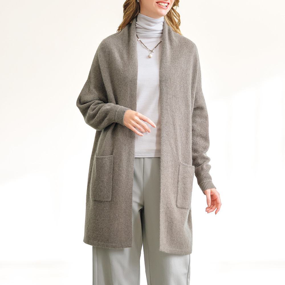 ヤクニットカーディガン