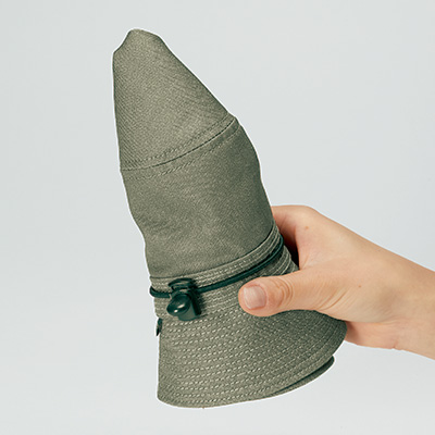 ゴアテックス･デニムローラブルハット