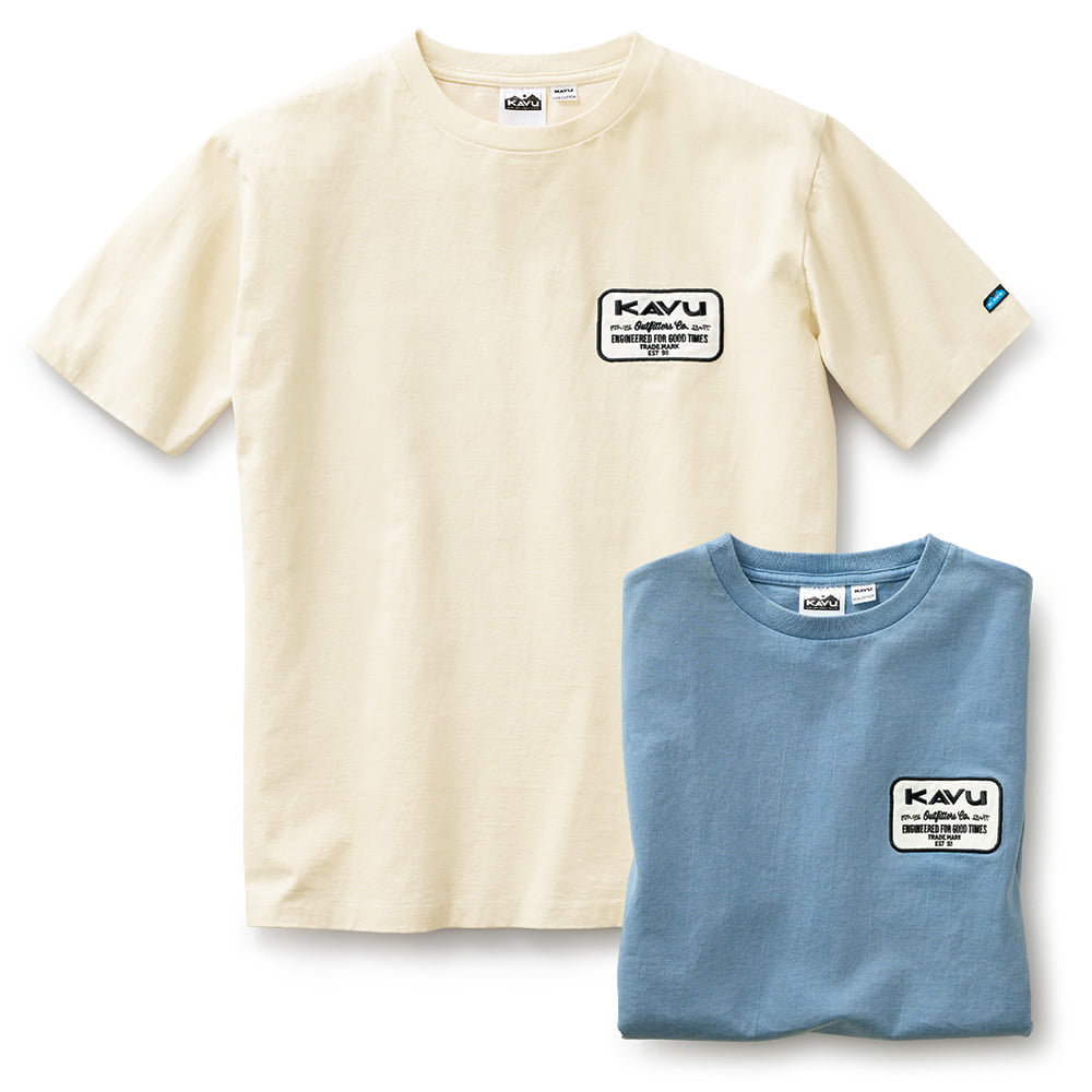 ワッペンTシャツ／2色セット