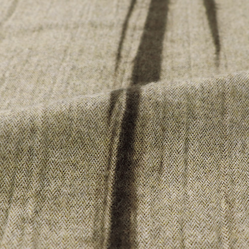 コットン混ビエラのロングブラウス