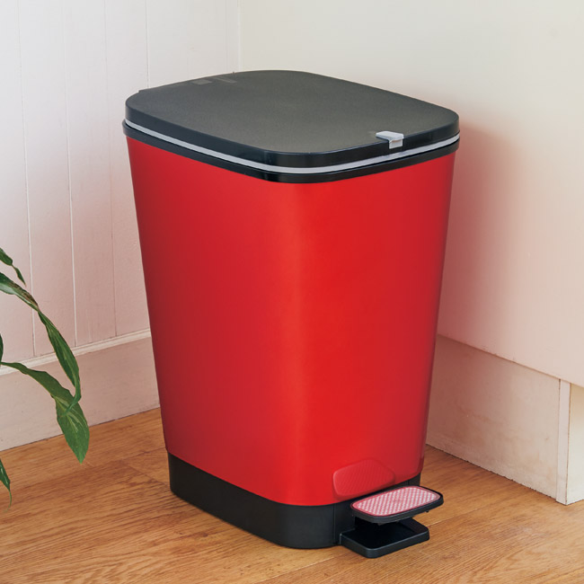 イタリア製ペダル式ダストボックス／25L