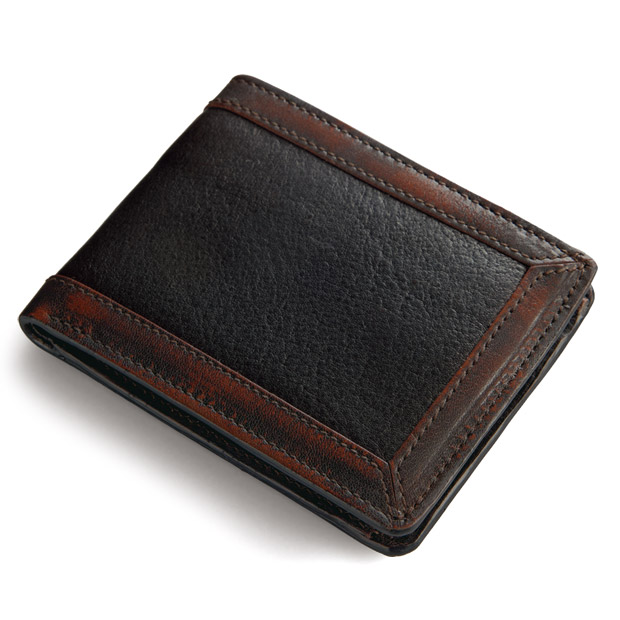 バイソンレザー･二つ折りウォレット