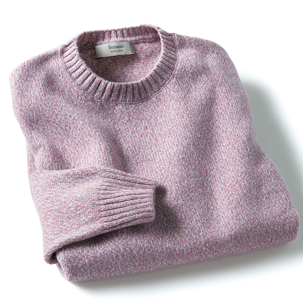 5ゲージ・ウールカシミヤメランジセーター