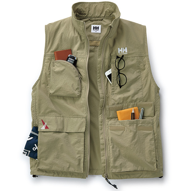 マルチポケット･撥水トラベラーズベスト