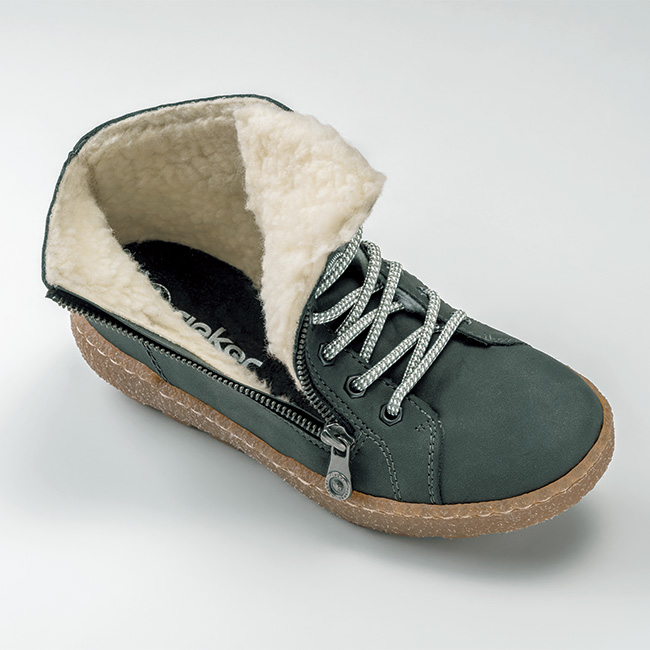 内ボアデザインシューズ