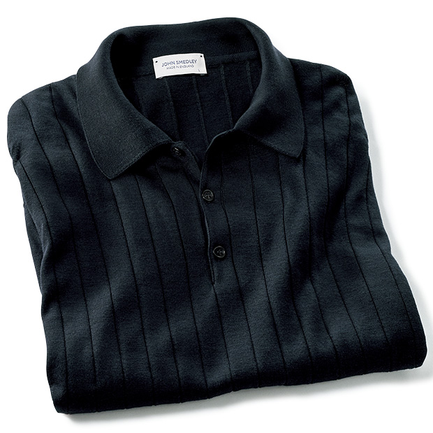 30ゲージ･針抜きニットポロシャツ