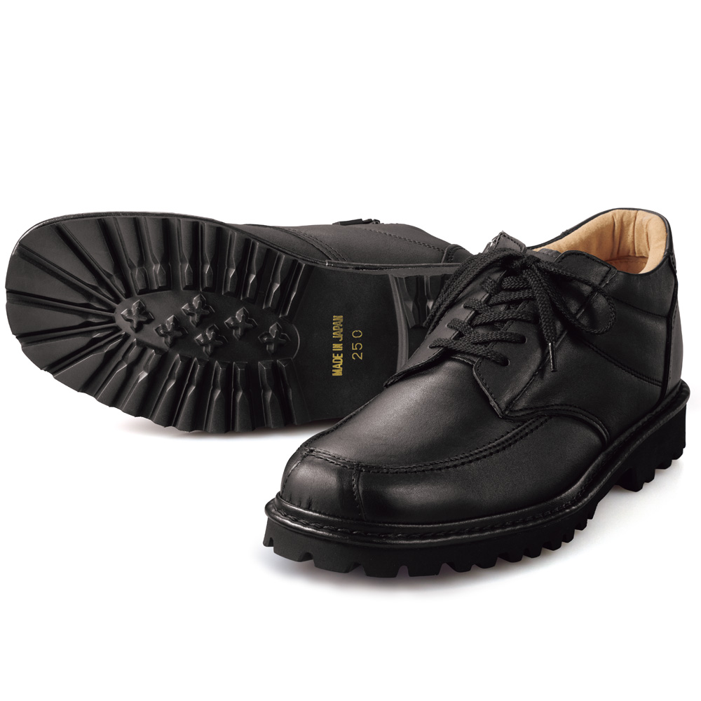 軽量オールレザーキャラバンシューズ/ミドルカット