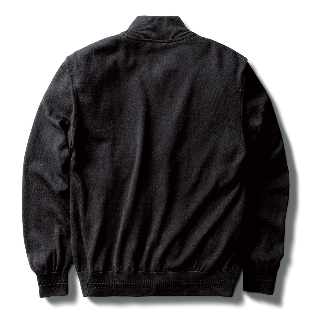 エントレフィーノラム×スウェード･ニットコンビブルゾン