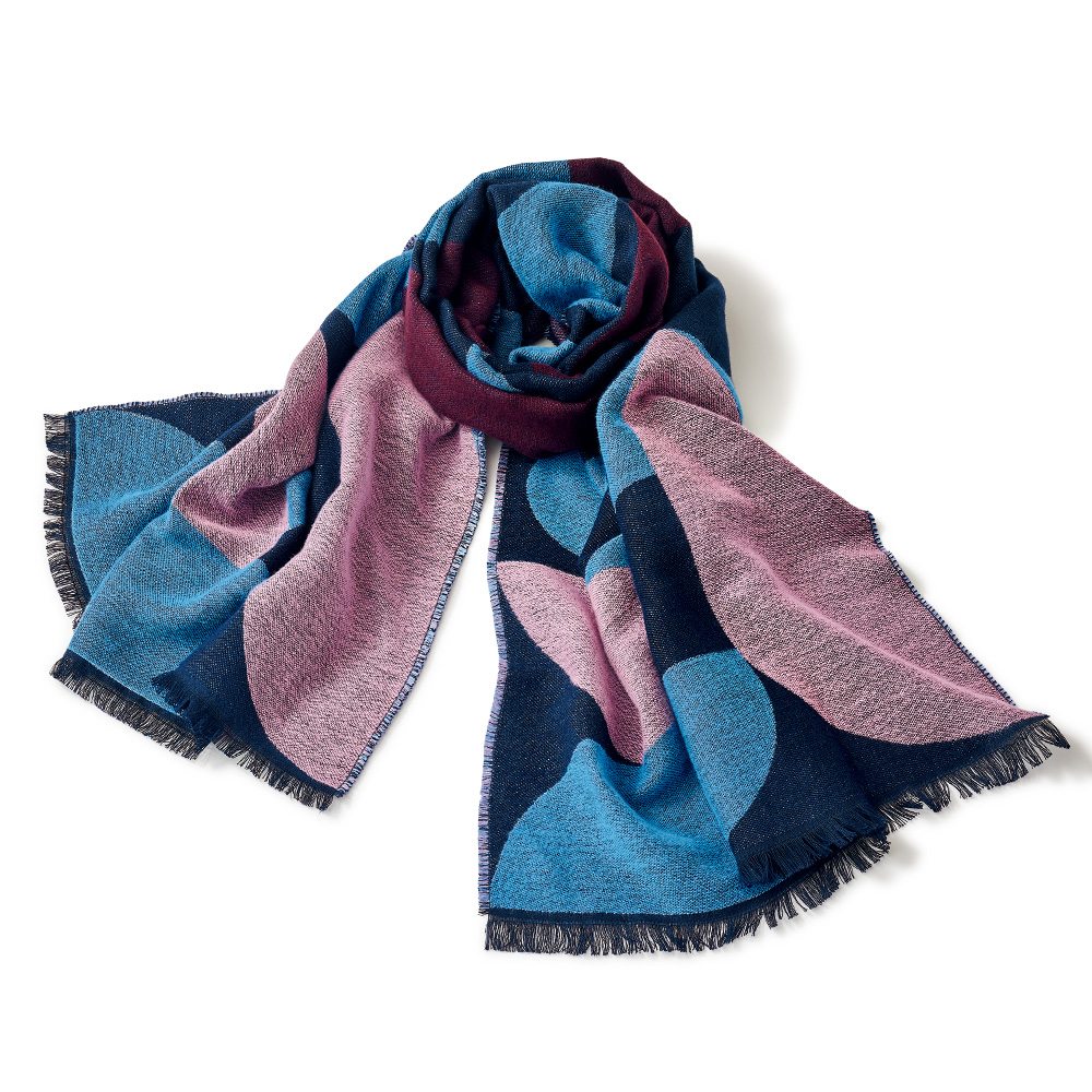 コットンジャカード大判ストール