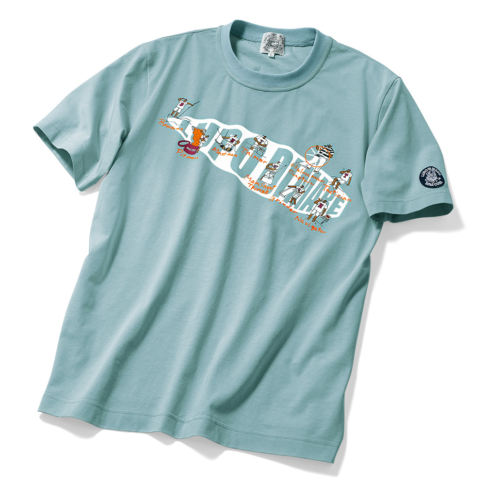ハイゲージマリンTシャツ/アーカイブモチーフ