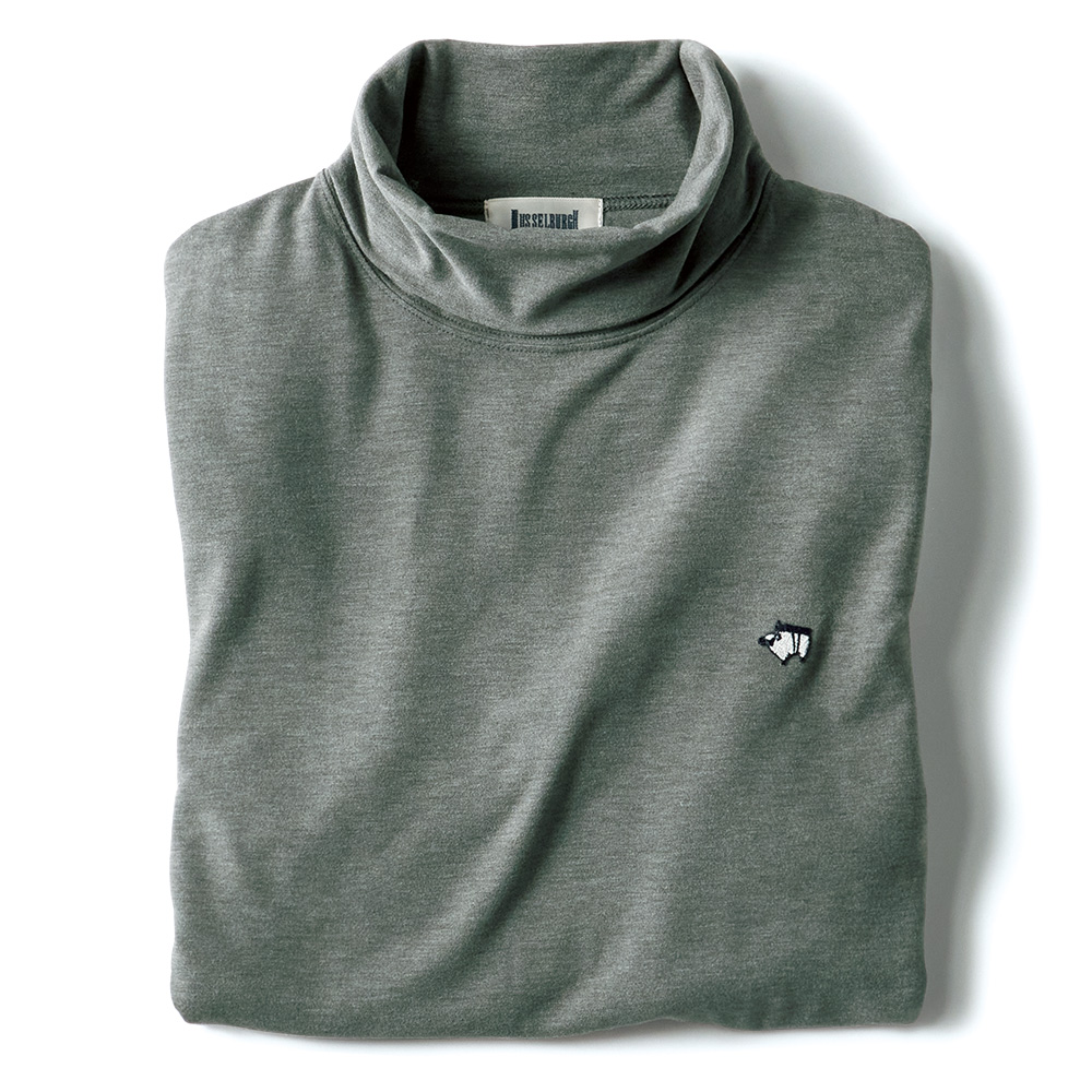 ラグウォーム・あたたかタートルネックシャツ