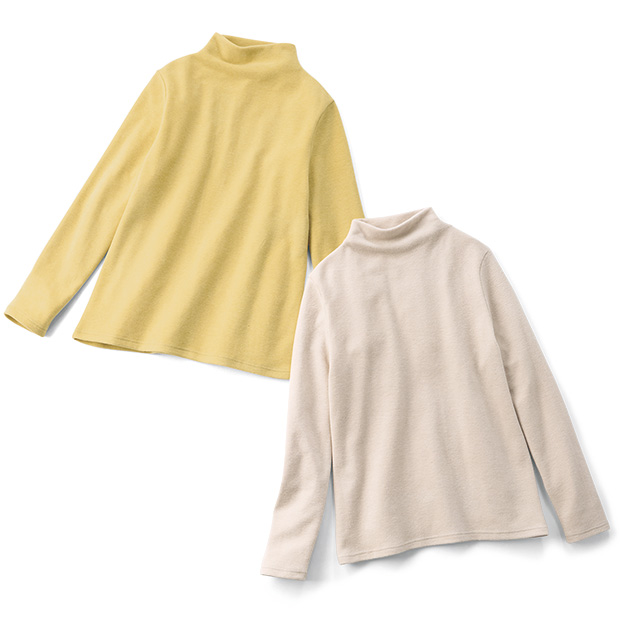 インターアクションあったかプルオーバー／2色セット