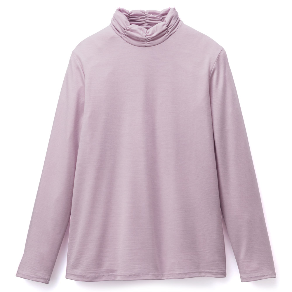 洗えるウール･シャーリングプルオーバー