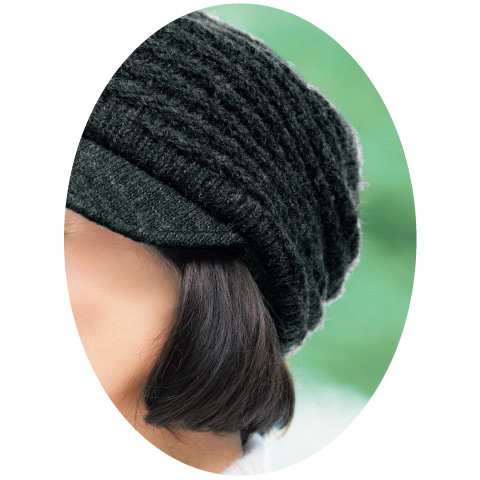 あったかメリノンのキャスケット