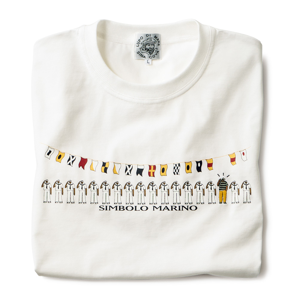 フラッグTシャツ/アーカイブモチーフ