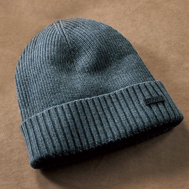 バージンウールニットビーニー