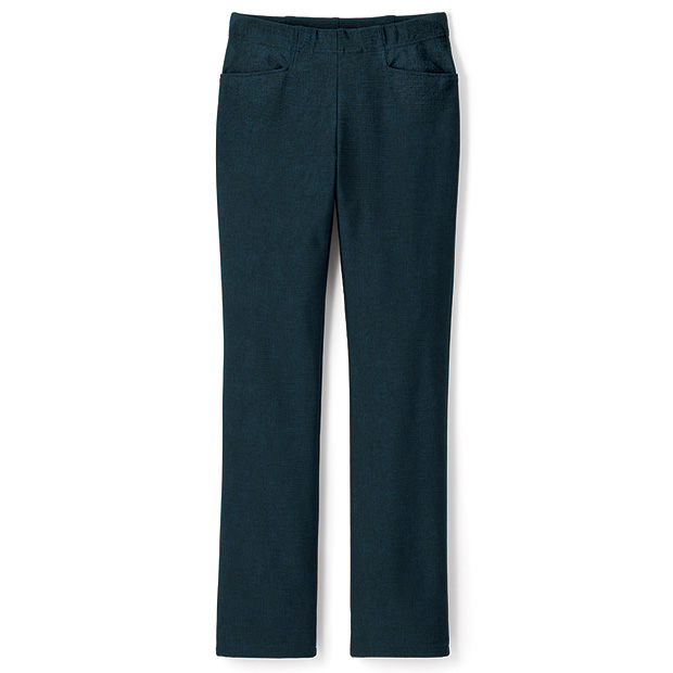 ハイストレッチデニム調裏起毛パンツ