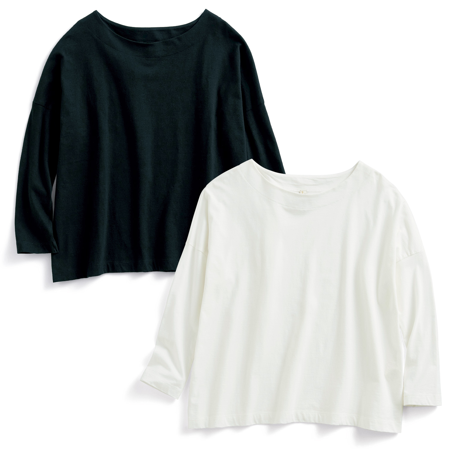 ゆったりTシャツ／2色セット