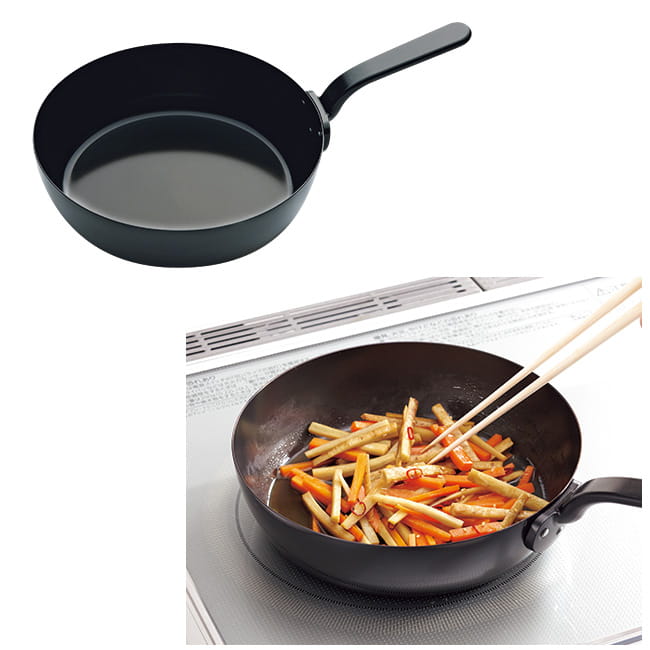 鉄のフライパン使いやすい3サイズセット
