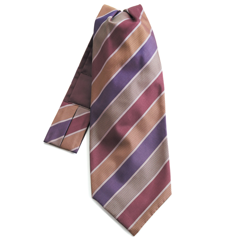 甲斐絹のイージーアスコットタイ