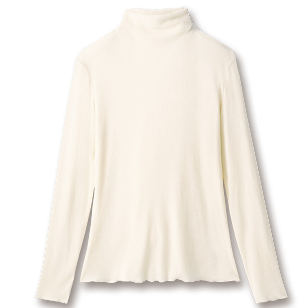 ウォッシャブルフロッキーチュールプルオーバー