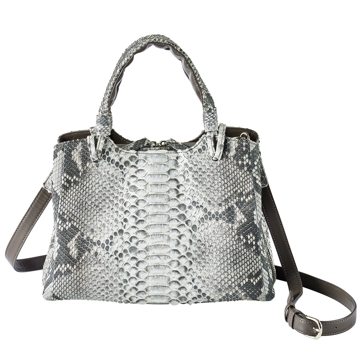 パイソン ハンドバッグ