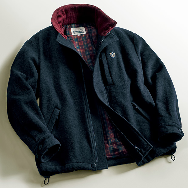 ウール混ライトウェイトブルゾン