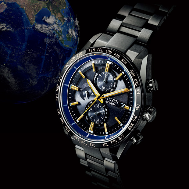 アテッサ／エコ･ドライブ電波時計／世界限定モデル