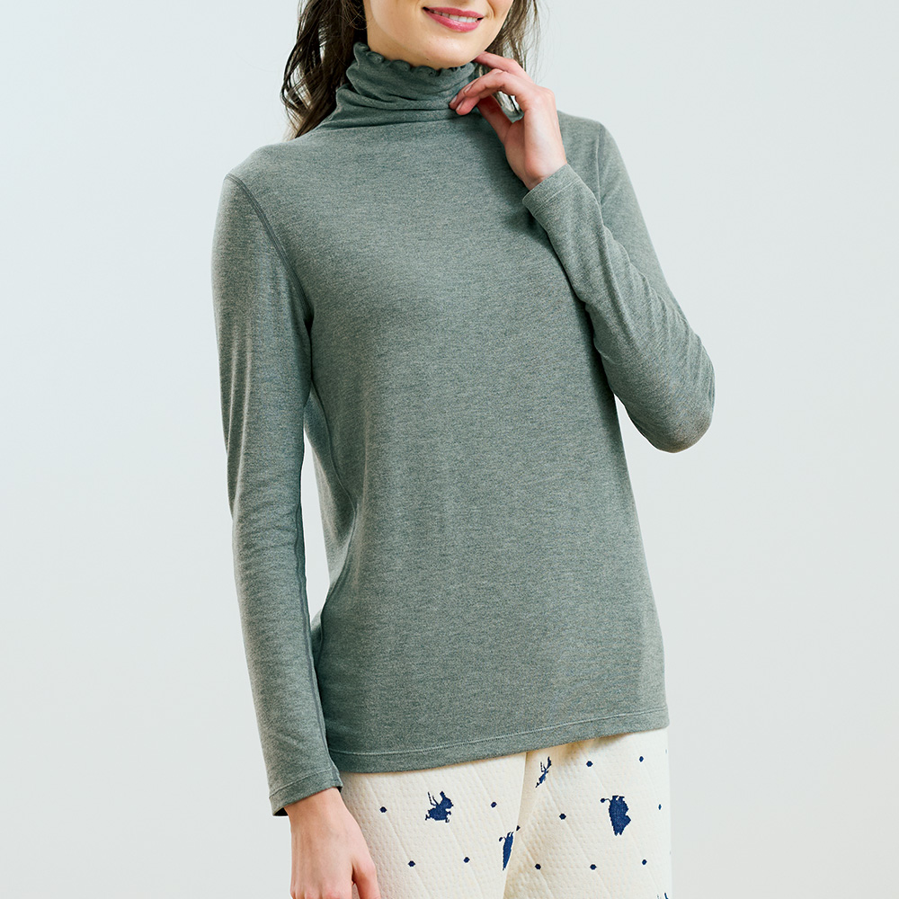 ふっくらハイネックパジャマインナー