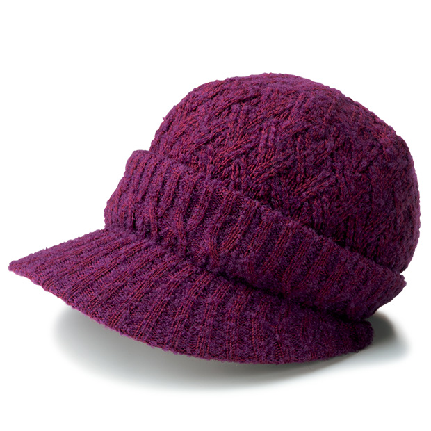 あったかニットキャスケット