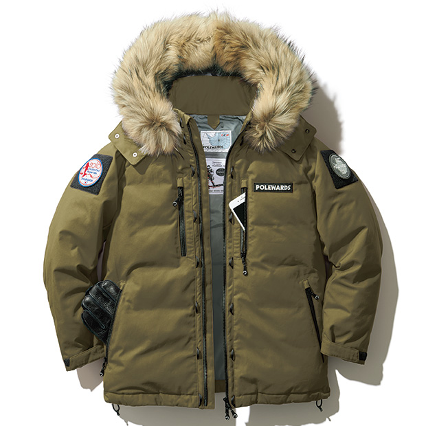 ダウンジャケット／北極冒険家 荻田泰永 遠征服モデル