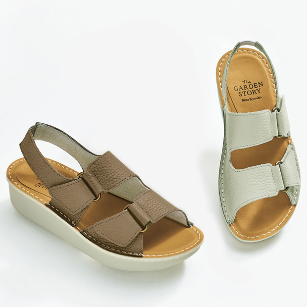 ダブルベルトサンダル