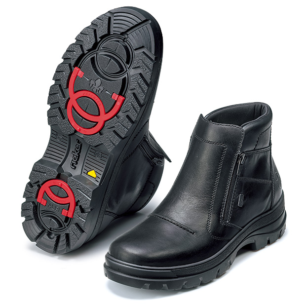 ダブルファスナー内ボアブーツ