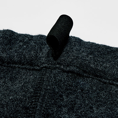 ウール混縮じゅうオーバースカート