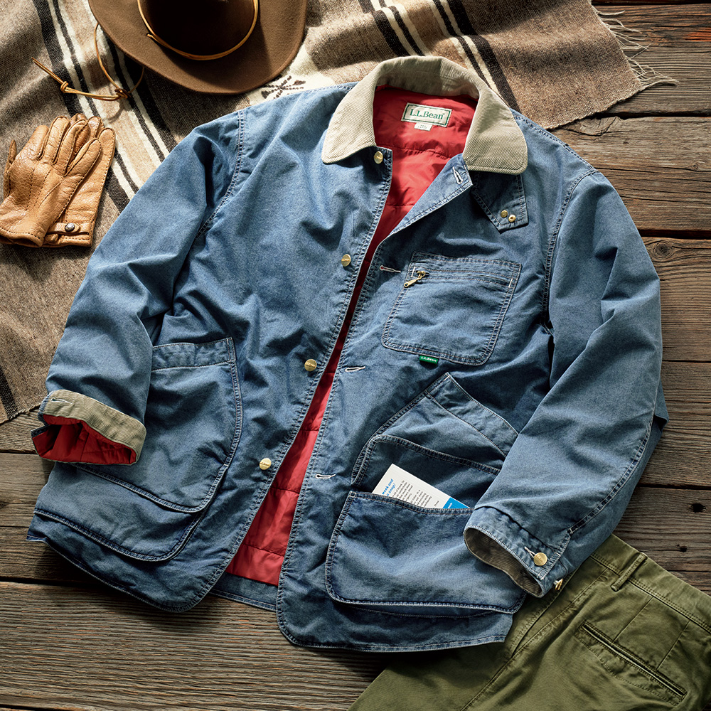 中わた入りフィールドコート