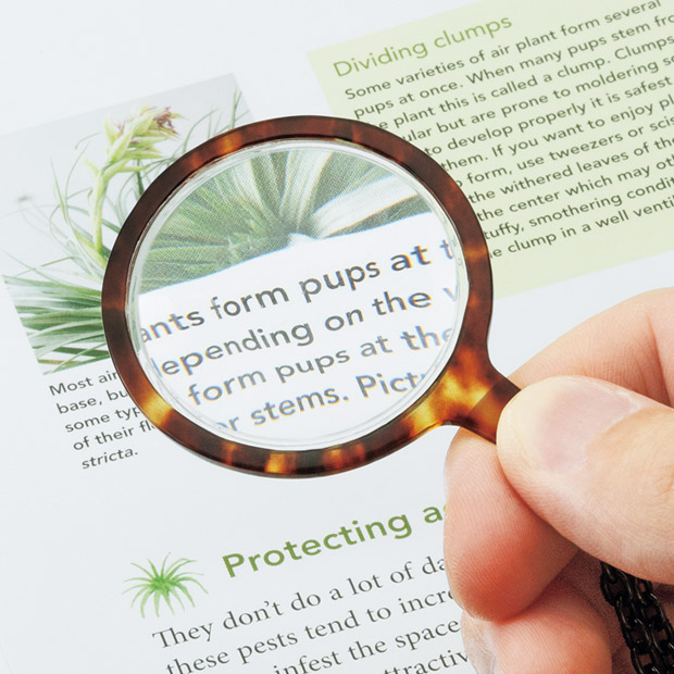 べっ甲のペンダントルーペ