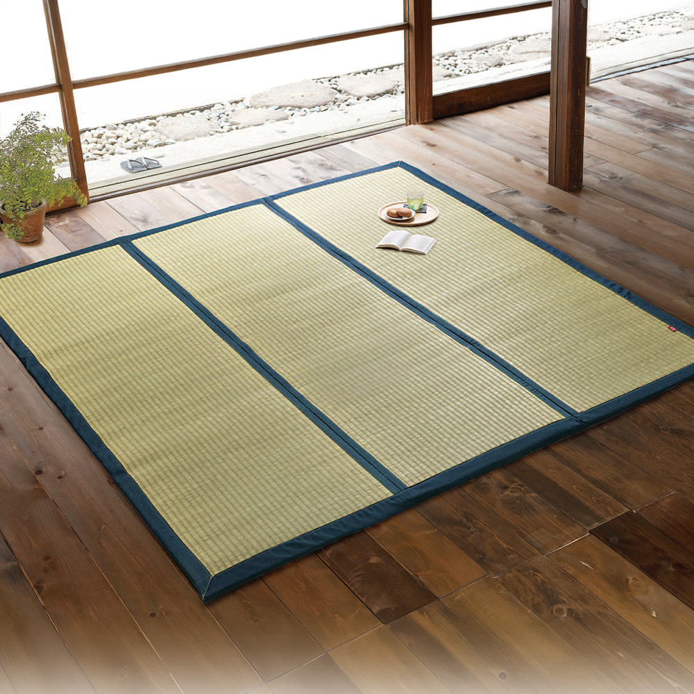 カイハラデニム縁/沖縄ビーグラグ