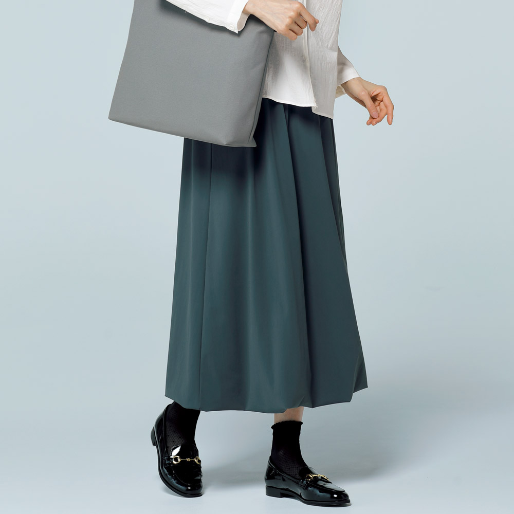 撥水ナイロン･バルーンスカート