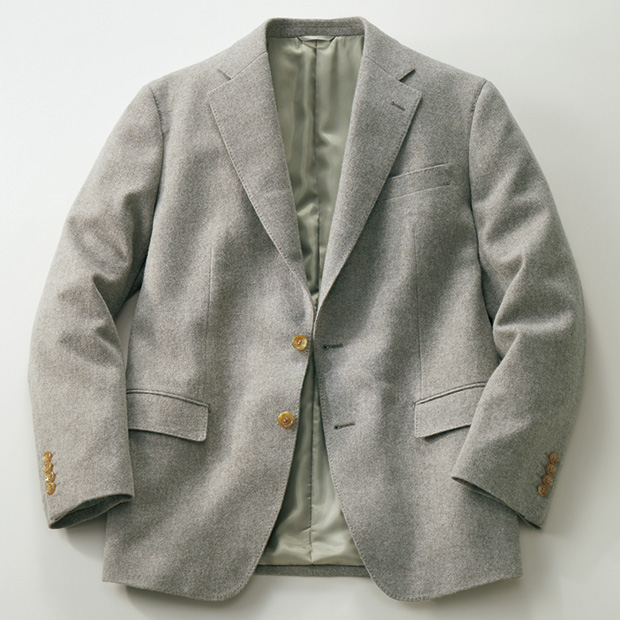 軽良タスマニアラムウールジャケット