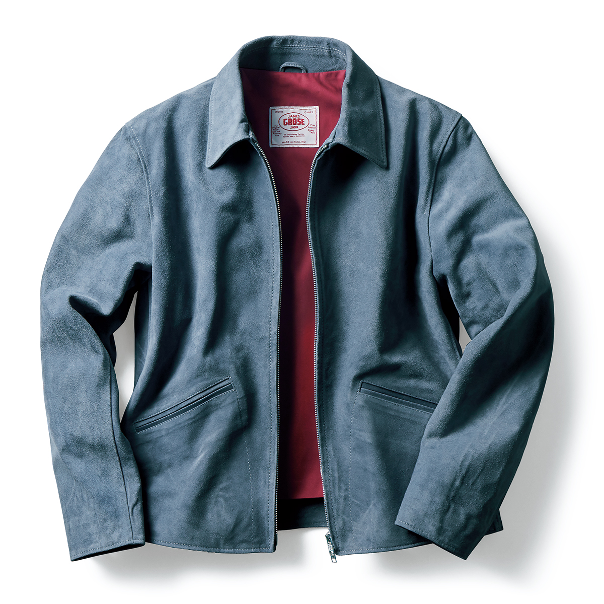 ジェームス グロース スウェード ブリティッシュカージャケット ライトアップオンラインストア