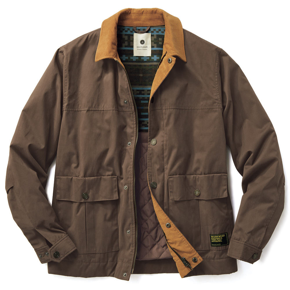 コットン混ワークジャケット