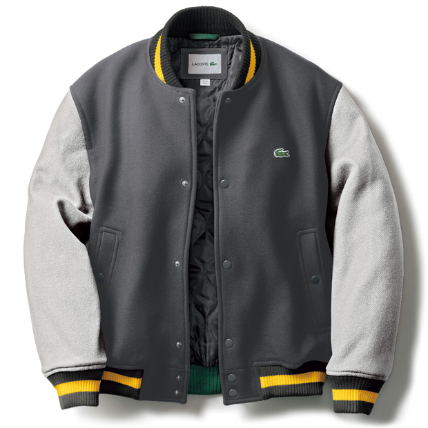 ウール混メルトン･スタジアムジャンパー