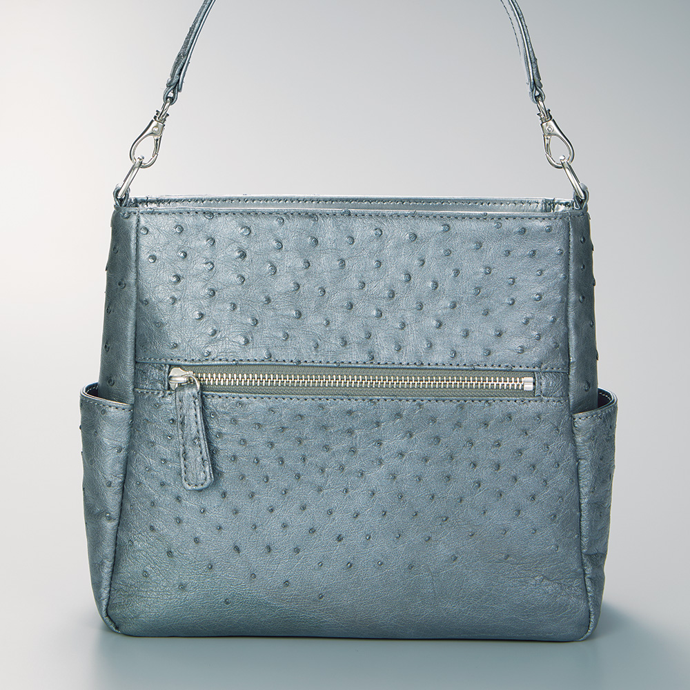 オーストリッチのショルダーバッグ