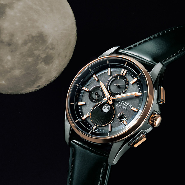 エコ･ドライブ電波ウオッチ／ルナプログラム搭載