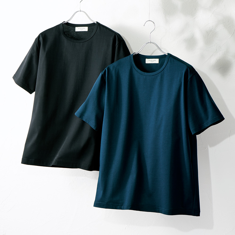 シルキーコットンTシャツ