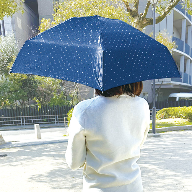 軽量マイクロ5段折りたたみ傘/晴雨兼用