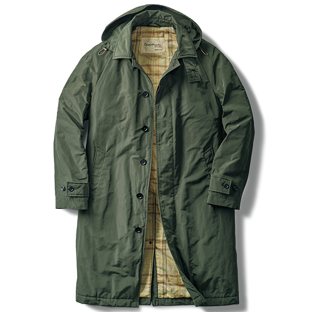 中わたステンカラーコート